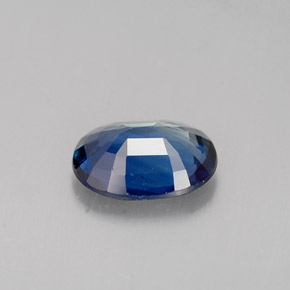 Zaffiro naturale blu da 1,07 ct, taglio ovale, VS-SI