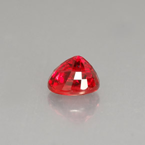 Zaffiro naturale arancione da 0,99 ct, taglio ovale, VS