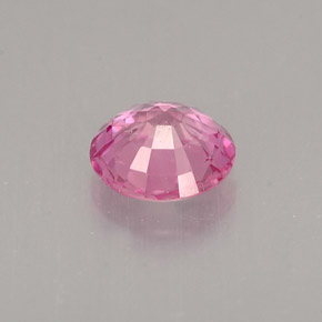 Zaffiro naturale rosa da 0,39 ct, taglio rotondo, VS