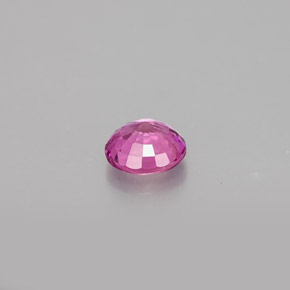 Zaffiro naturale rosa da 0,48 ct, taglio rotondo, VVS