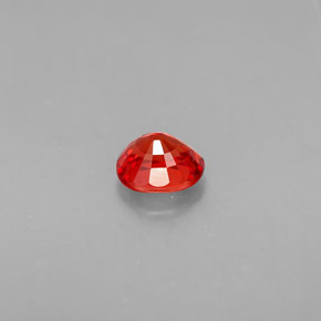 Zaffiro naturale arancione da 1,16 ct, taglio ovale, VS