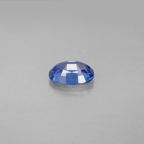 Zaffiro naturale blu da 1,15 ct, taglio ovale, VS
