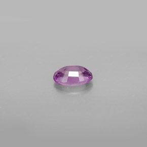 Zaffiro naturale porpora da 0,69 ct, taglio ovale, VVS