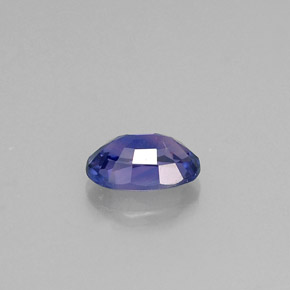 Zaffiro naturale viola da 0,60 ct, taglio ovale, VVS-VS