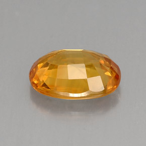 Zaffiro naturale giallo da 1,80 ct, taglio ovale, VS-SI