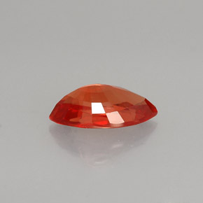 Zaffiro naturale arancione da 1,13 ct, marchesa, VS