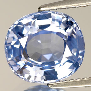 Zaffiro naturale blu da 5,17 ct, taglio a cuscino, VS