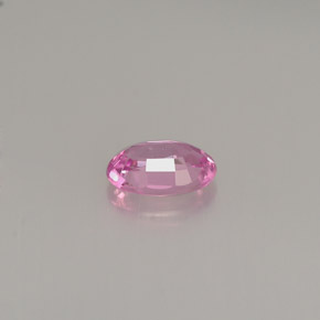 Zaffiro naturale rosa da 0,54 ct, taglio ovale, VVS