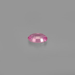 Zaffiro naturale rosa da 0,58 ct, taglio ovale, VVS-VS