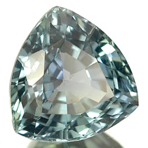 Zaffiro naturale verde da 1,08 ct, trillion, VS