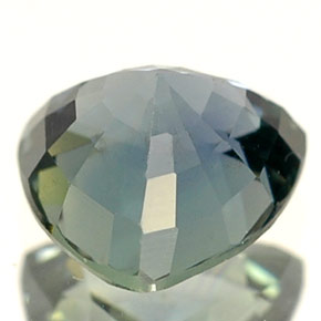 Zaffiro naturale verde da 1,08 ct, trillion, VS