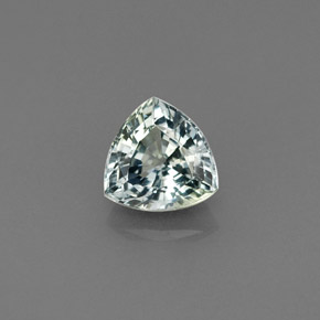 Zaffiro naturale verde da 1,11 ct, trillion, VS