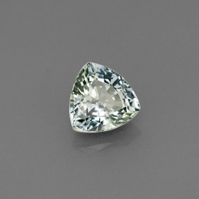 Zaffiro naturale verde da 1,11 ct, trillion, VS