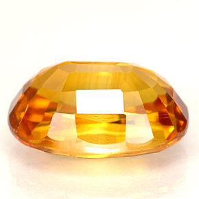 Zaffiro naturale giallo da 2,46 ct, taglio ovale, VVS-VS