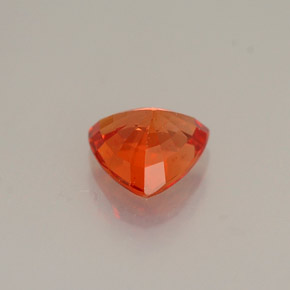 Zaffiro naturale arancione da 0,99 ct, trillion, VVS-VS