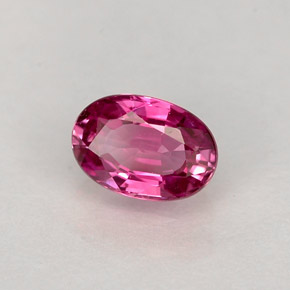 Zaffiro naturale rosa da 0,64 ct, taglio ovale, VVS-VS