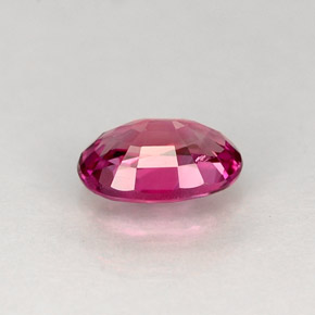 Zaffiro naturale rosa da 0,64 ct, taglio ovale, VVS-VS