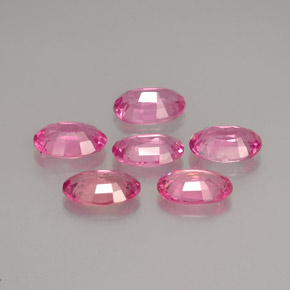 Zaffiro naturale rosa da  ct, taglio ovale, VS