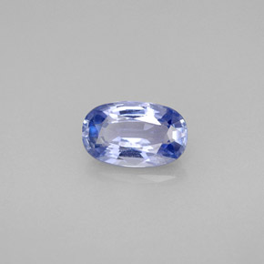 Zaffiro naturale blu da 1,57 ct, taglio ovale, VS