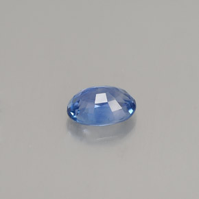 Zaffiro naturale blu da 0,66 ct, taglio ovale, VVS-VS
