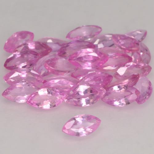 Zaffiro naturale rosa da 2,91 ct, marchesa, VVS