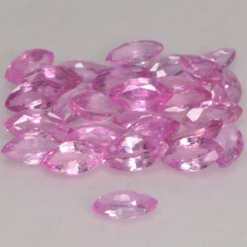 Zaffiro naturale rosa da 2,91 ct, marchesa, VVS