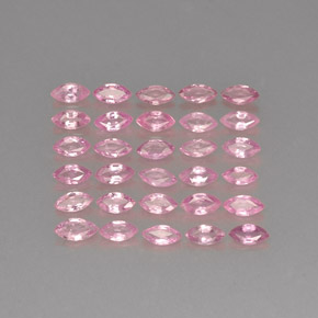 Zaffiro naturale rosa da  ct, marchesa, VVS