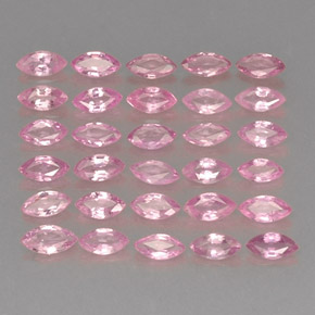 Zaffiro naturale rosa da  ct, marchesa, VVS