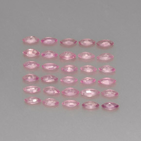 Zaffiro naturale rosa da  ct, marchesa, VVS
