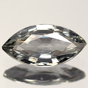 Zaffiro naturale verde da 0,91 ct, marchesa, VVS