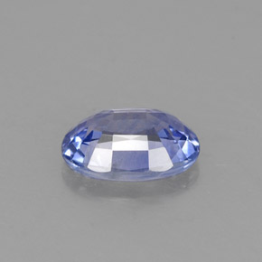 Zaffiro naturale blu da 0,92 ct, taglio ovale, VVS-VS