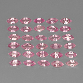 Zaffiro naturale rosa da  ct, marchesa, VVS