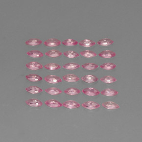 Zaffiro naturale rosa da  ct, marchesa, VVS