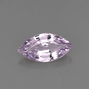 Zaffiro naturale viola da 0,73 ct, marchesa, IF