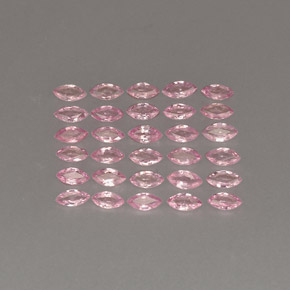 Zaffiro naturale rosa da  ct, marchesa, VVS