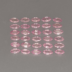 Zaffiro naturale rosa da  ct, marchesa, VVS