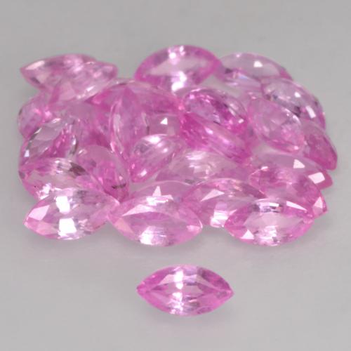 Zaffiro naturale rosa da 3,45 ct, marchesa, VVS-VS