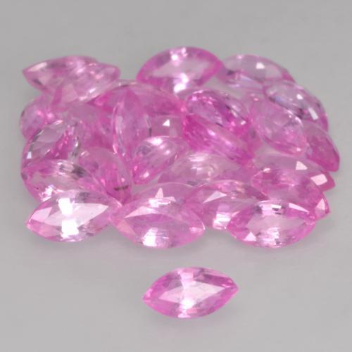 Zaffiro naturale rosa da 3,45 ct, marchesa, VVS-VS