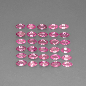 Zaffiro naturale rosa da  ct, marchesa, VVS-VS