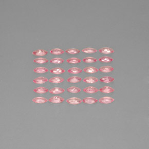 Zaffiro naturale rosa da  ct, marchesa, VVS-VS