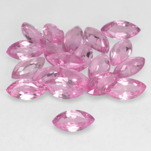 Zaffiro naturale rosa da 1,99 ct, marchesa, VVS-VS
