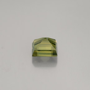 Zaffiro naturale verde da 0,78 ct, quadrato, VS