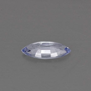 Zaffiro naturale blu da 0,56 ct, marchesa, VVS