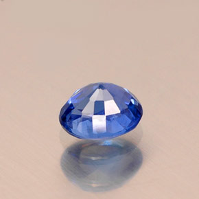 Zaffiro naturale blu da 0,58 ct, taglio ovale, VS