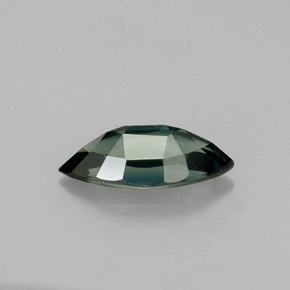 Zaffiro naturale verde da 1,16 ct, marchesa, VVS-VS