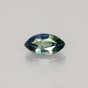 Zaffiro naturale verde da 1,20 ct, marchesa, VVS-VS