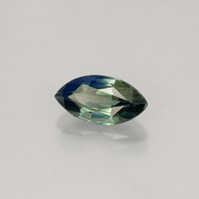Zaffiro naturale verde da 1,20 ct, marchesa, VVS-VS