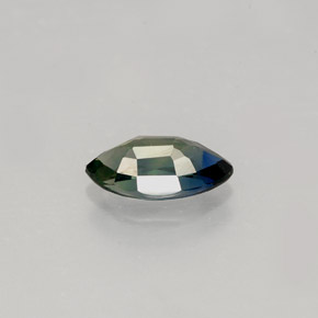 Zaffiro naturale verde da 1,20 ct, marchesa, VVS-VS