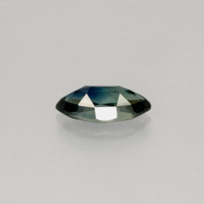 Zaffiro naturale verde da 1,03 ct, marchesa, VVS