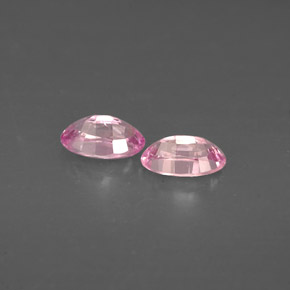 Zaffiro naturale rosa da  ct, taglio ovale, VVS-VS